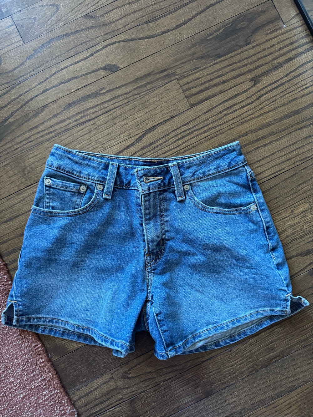 Levi's light Blue Denim Jean Shorts